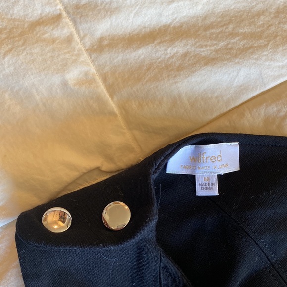 Aritzia Sexy Open Back Black Top - Picture 3 of 3